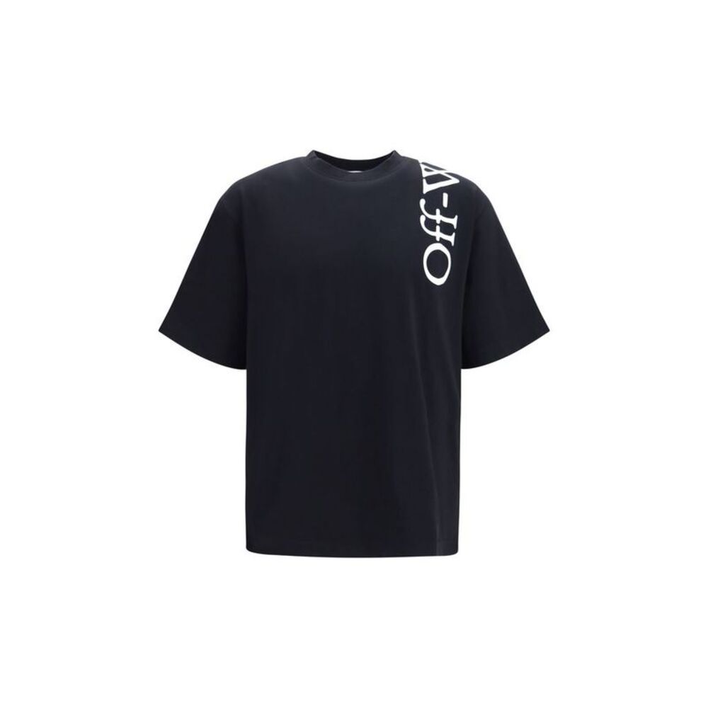Off-White Black Cotton Men's T-Shirt